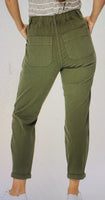 High Waist Elastic WB Zipper Fly w/ double cuff Joggers Judy Blue