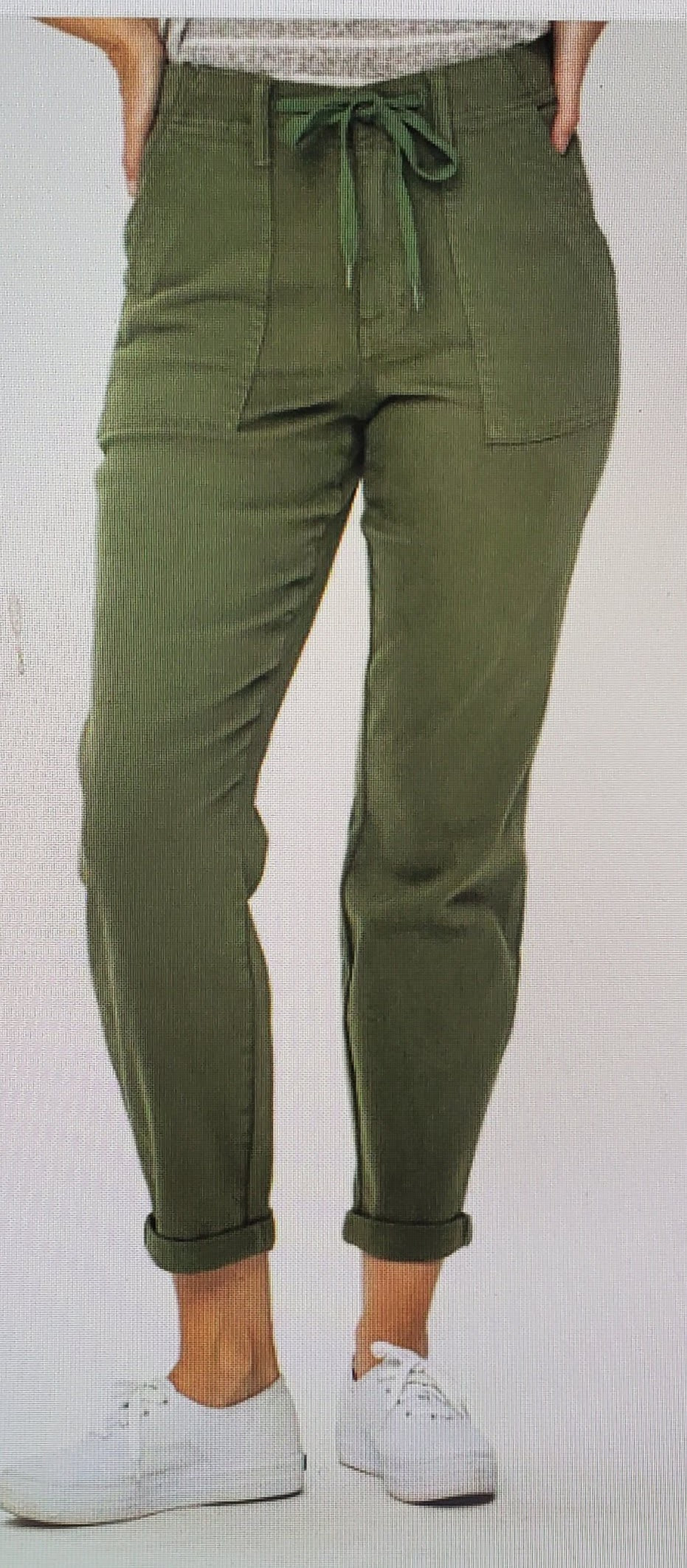 High Waist Elastic WB Zipper Fly w/ double cuff Joggers Judy Blue