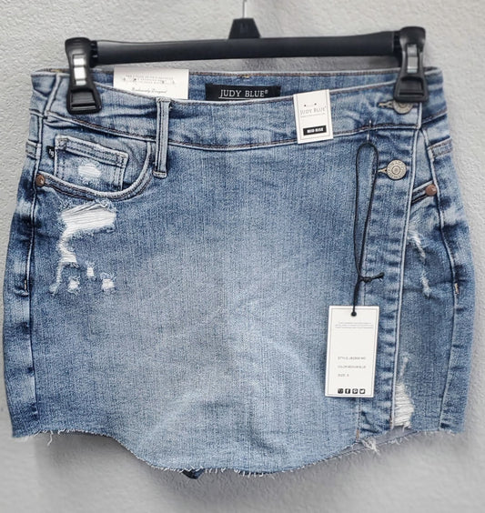 2806 Judy Blue Skort Jeans