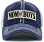 Mom Of Boys Mesh Vintage Ballcap