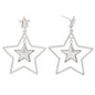 Nested Star Drop Earrings