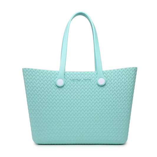 Mint Carrie Textured Versa Tote w/ Interchangeable Straps