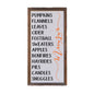 12x6 Best Of Autumn List Fall Signs