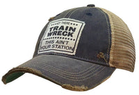 Hey There Train Wreck This Ain't....Trucker Hat Baseball Cap