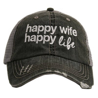 Happy Wife Happy Life Wholesale Trucker Hats