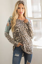 LMT1856-Molly Leopard Top: JADE / L