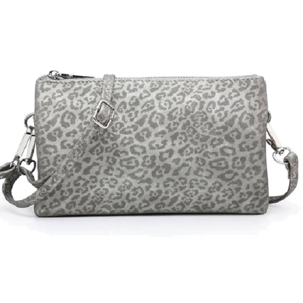 M013 Animal 3 Compartment Crossbody Bag