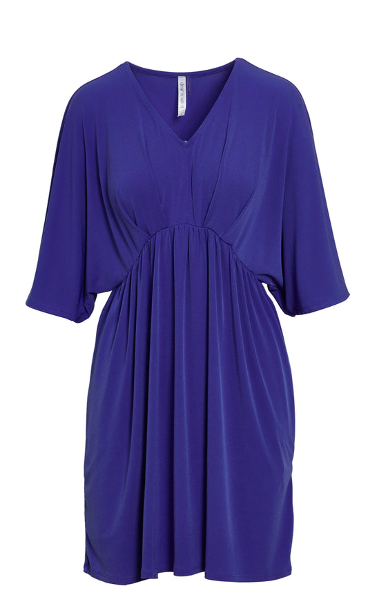 Dear Scarlett V Neck Wrinkle Free DREAMER Dress ROYAL