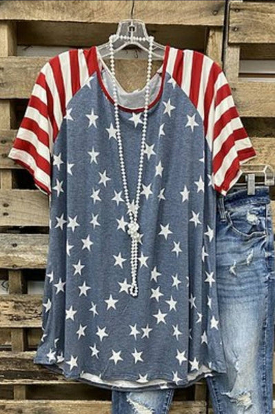 Sz Large Americana Shirt
