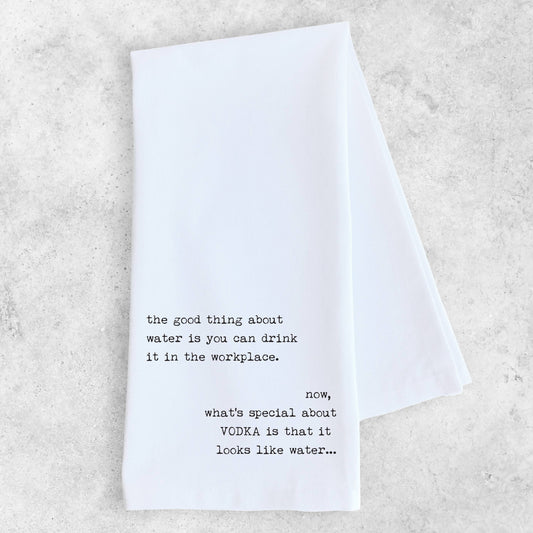 Special About Vodka - Tea Towel