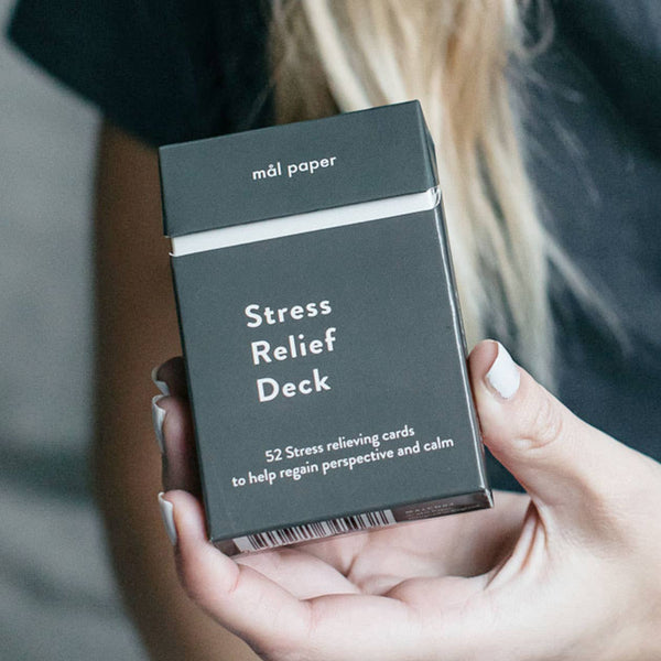 Stress Relief Card Deck - Mindfulness Self Care Gift