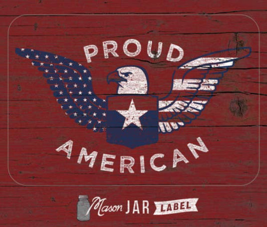 Sticker Proud American, Stickers