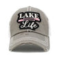 Lake Life Embroidered Baseball Cap Hat