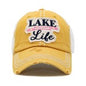 Lake Life Embroidered Baseball Cap Hat