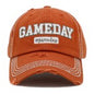 Orange Vintage Distressed GAMEDAY Patch Baseball Cap