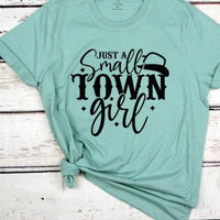 Mint Just A Small Town Girl Graphic Tee T Shirt
