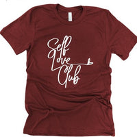 Self Love Club Graphic Tee T Shirt