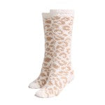 Comfy Luxe Leopard Knee High Knit Socks