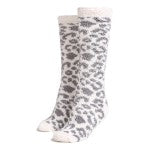 Comfy Luxe Leopard Knee High Knit Socks