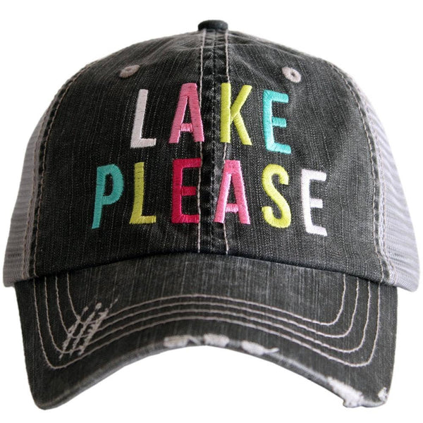 Lake Please (MULTICOLORED) Wholesale Trucker Hats