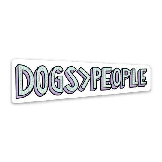 Dogs People Sticker