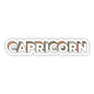 Capricorn Lettering Zodiac Sticker