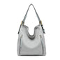 M1816CHK Alexa Checkered 2-in-1 Hobo Bag w/Dual Compartments