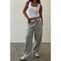 EXPOSED SEAM SWEATPANTS: M / H.GREY