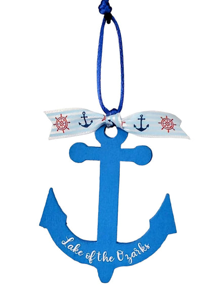 Lake of the Ozarks Anchor Ornament
