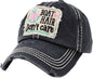 Boat Hair Don't Care Vintage Ballcap