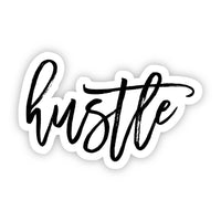 Hustle Cursive Sticker