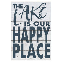 23x34 Lake Is Our Happy Place Sign