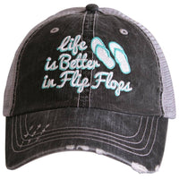 Life Is Better in Flip Flops Wholesale Trucker Hats