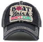 BOAT HAIR DON'T CARE WASHED VINTAGE BALLCAP