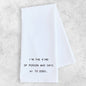 Hi To Dogs - Tea Towel