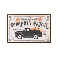 12x18 Farm Fresh Pumpkin Patch Fall Décor