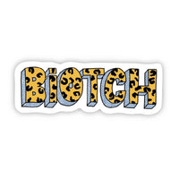 Biotch Leopard And Denim