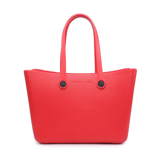 Red Carrie Versa Tote w/ Interchangeable Straps