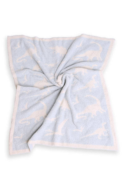 DINOSAUR Print Kids Luxury Soft Throw Blanket
