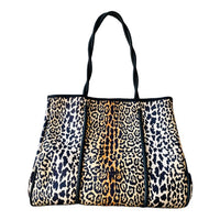 Exotic Leopard Tote Bag Neoprene