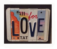 Love License Plate