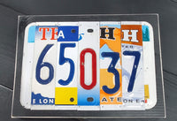 65037 License Plate Sign