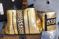 Silver Black Neoprene Bag