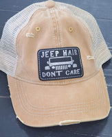 Leatherette Patch Hat