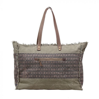 HONEY BEE PRINT WEEKENDER BAG Myra