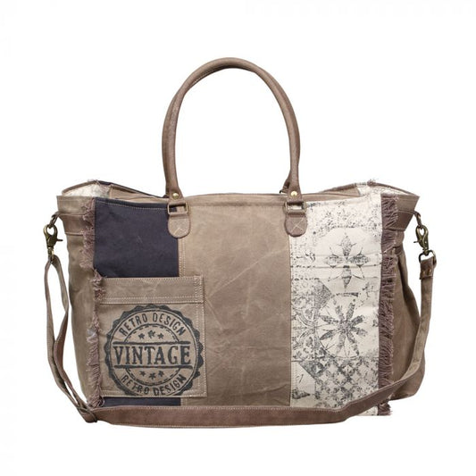 RETRO PRINT WEEKENDER BAG Myra