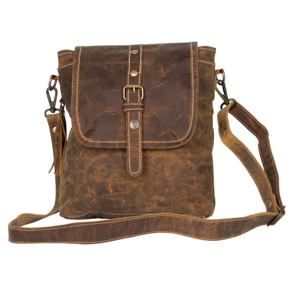 Brown Beauty Leather Bag Myra