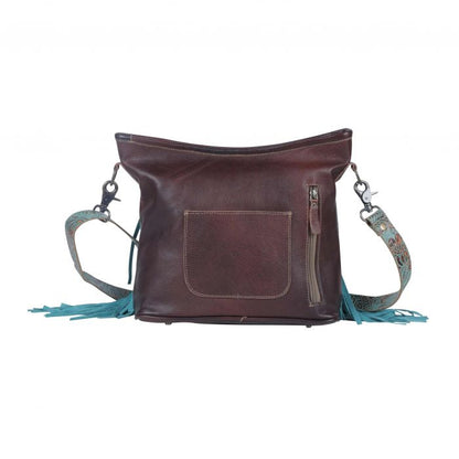 Luminous Turquoise Concealed Bag Myra