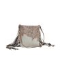 SMOKEY WEST LEATHER & HAIRON BAG Myra